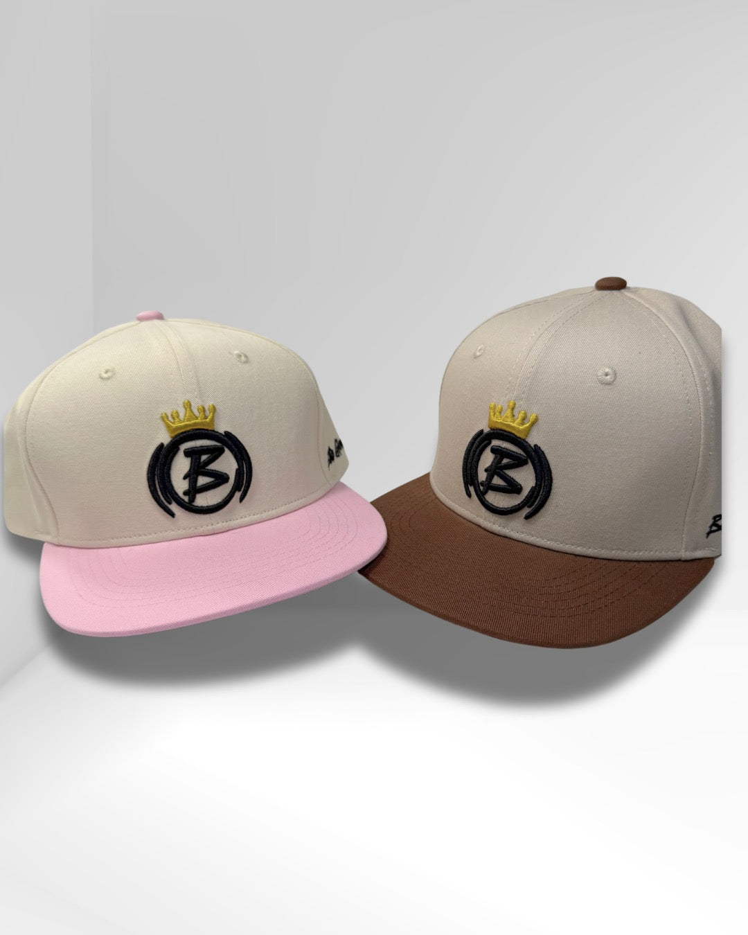 Brito Gloves & Co. - Brown and Pink Cap (Logo)