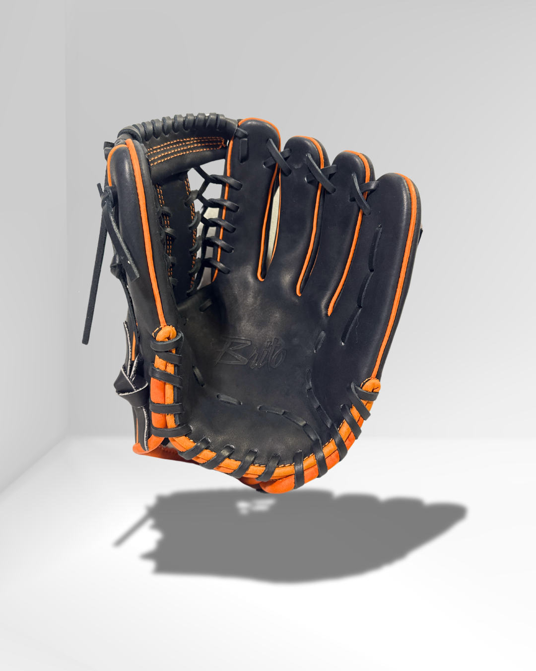 Brito Gloves Elite Baseball and Softball
Mitts-Orange & Black