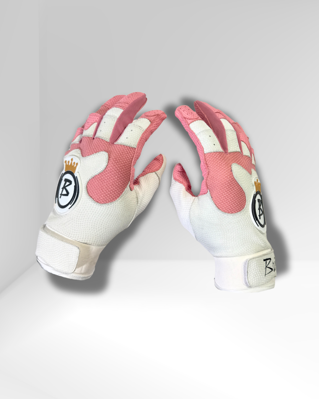 Brito LC Gloves-(Pink & White)