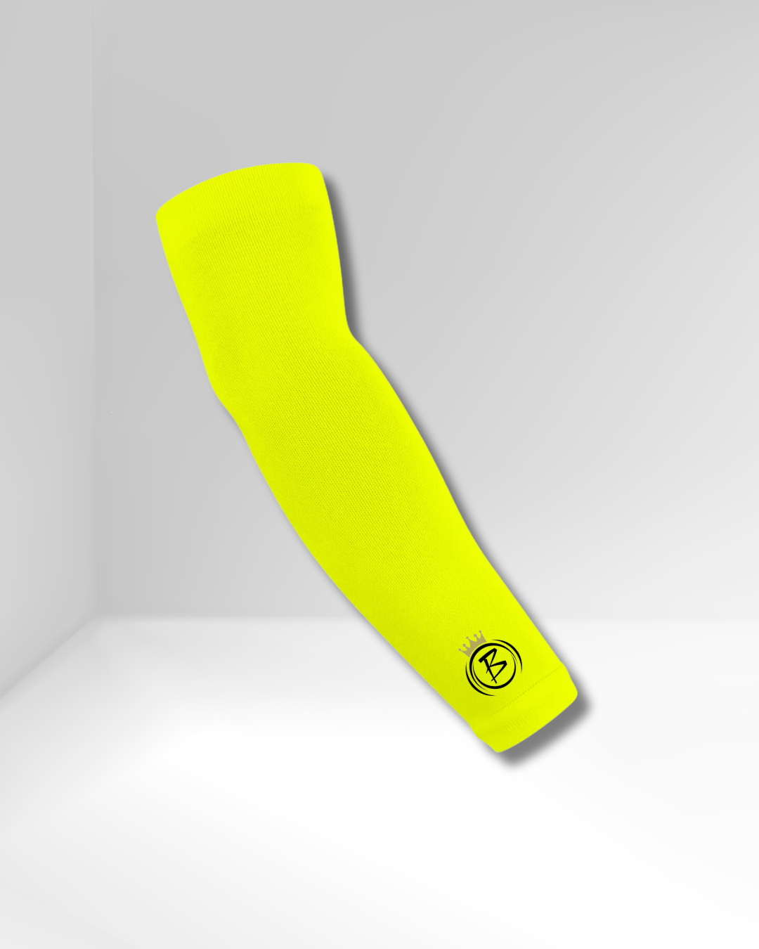 Yellow/Green Logo seamless arm sleeve