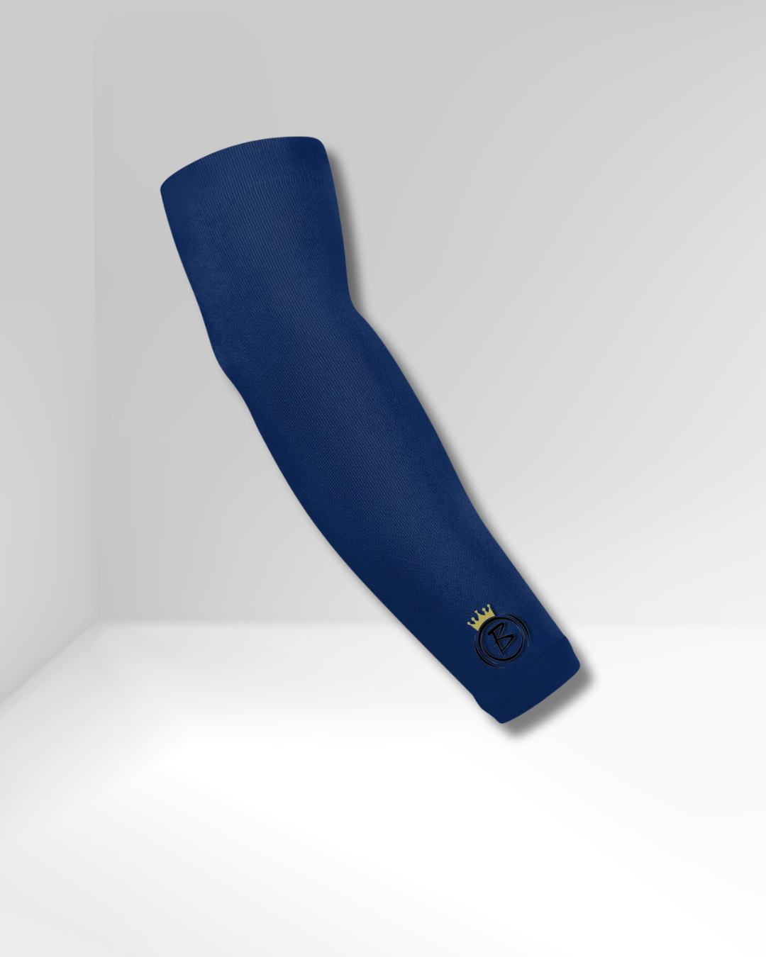 Navy Blue Logo seamless arm sleeve