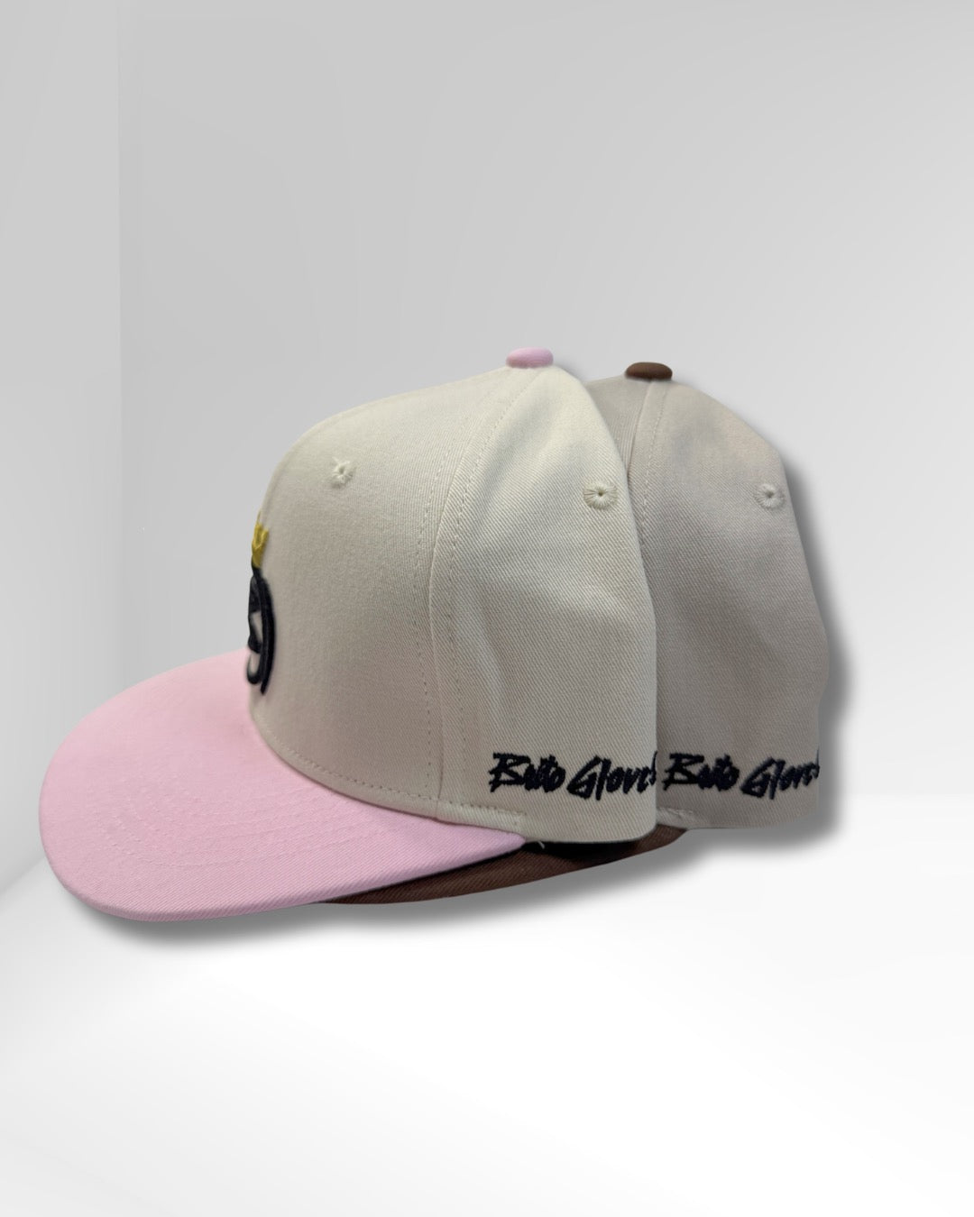 Brito Gloves & Co. - Brown and Pink Cap (Logo)