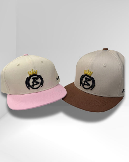 Brito Gloves & Co. - Brown and Pink Cap (Logo)