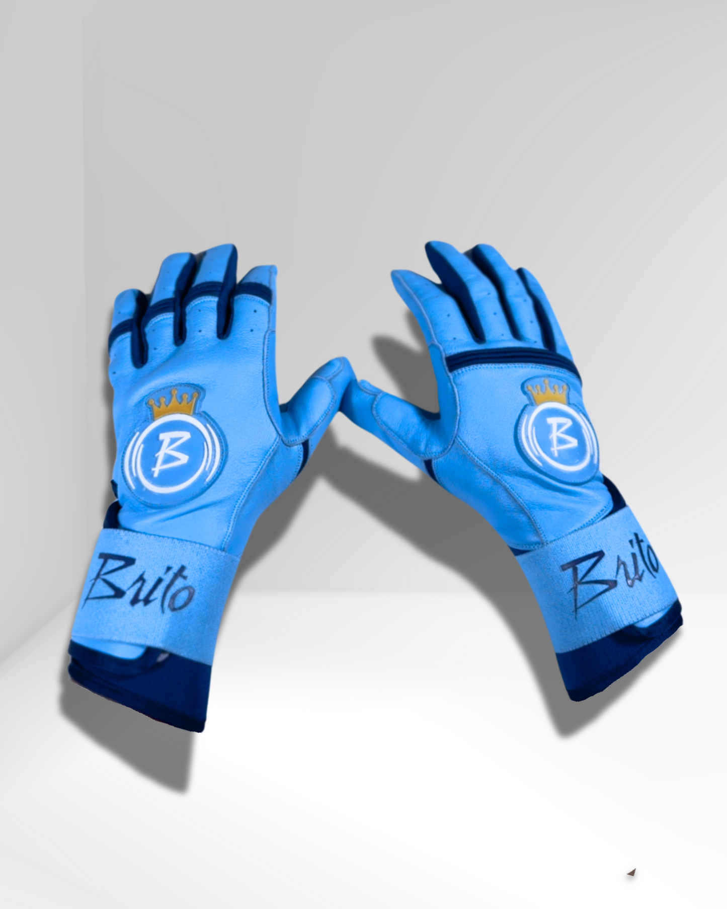 Brito LC Gloves-(Baby Blue & Navy Blue)